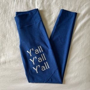 Outdoor voices y’all y’all y’all leggings